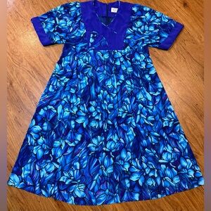 Vintage 80’s Liberty House By Naturally Petite Womens Dress Floral Hawaiian
